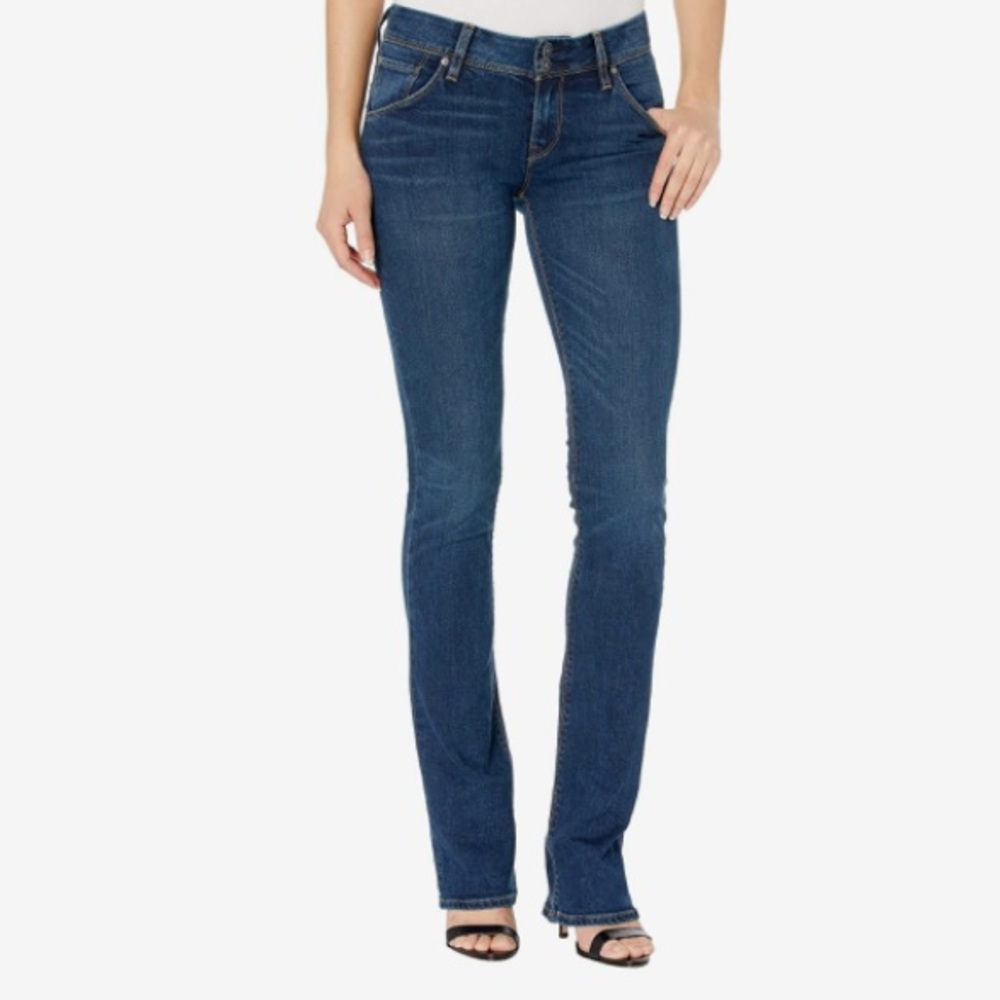 Hudson Beth Mid-Rise Baby Bootcut Jeans